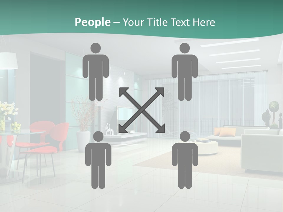 Angelic Funny Isolated PowerPoint Template