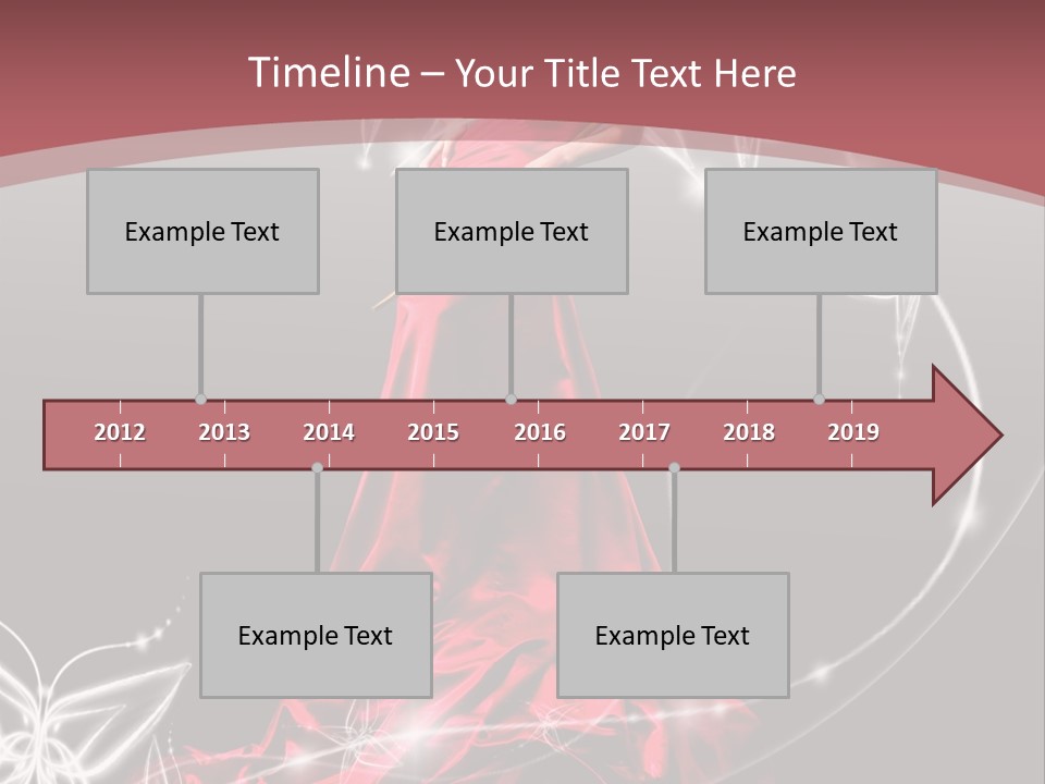 Dress Female Brunette PowerPoint Template