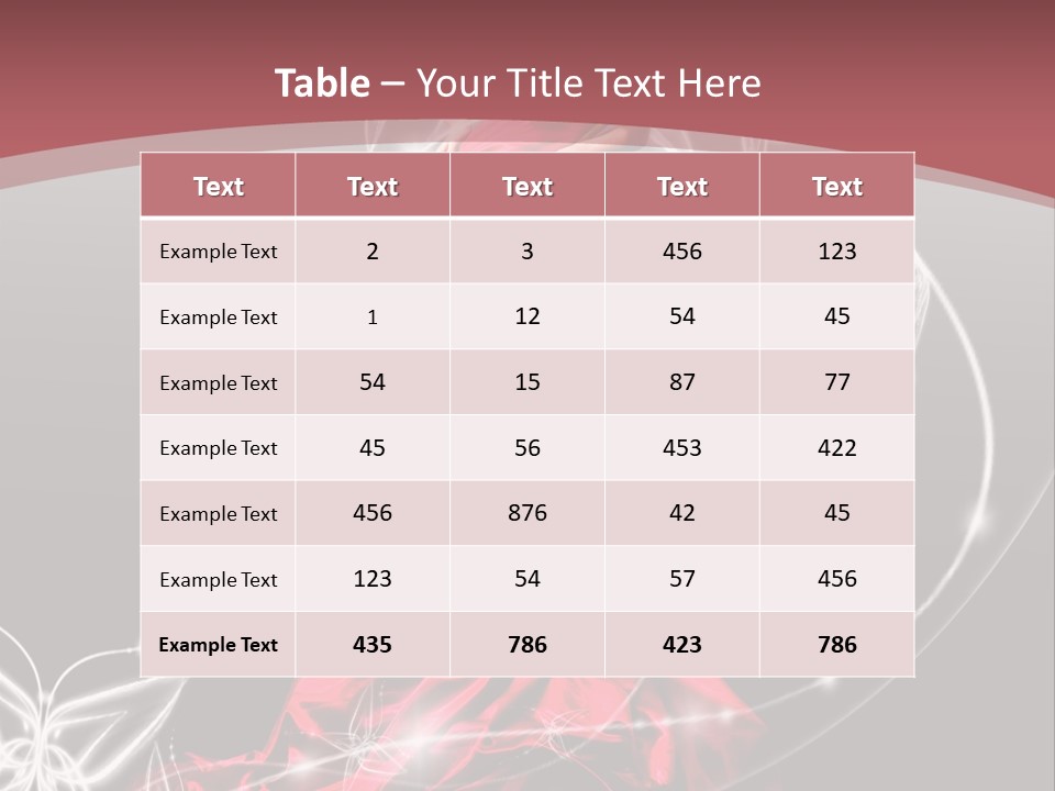 Dress Female Brunette PowerPoint Template