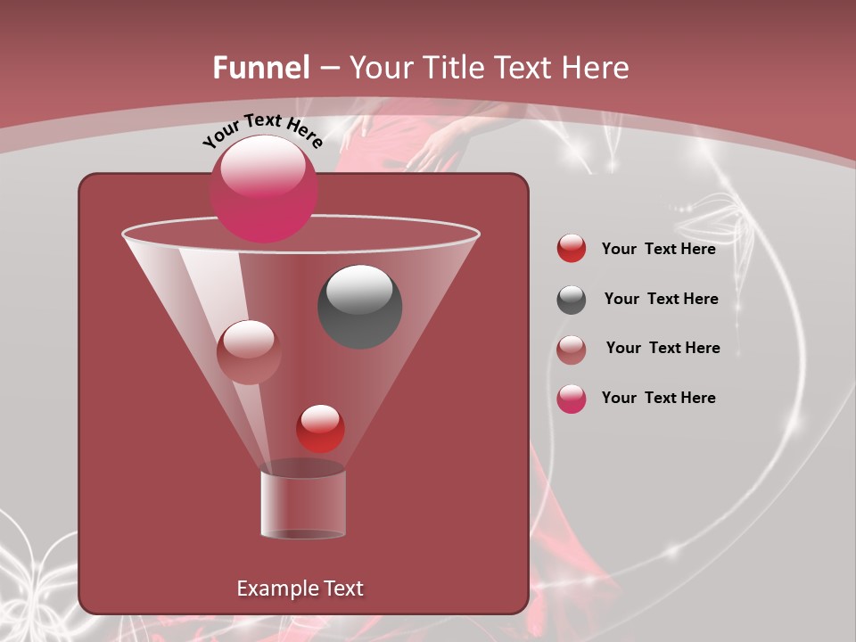 Dress Female Brunette PowerPoint Template