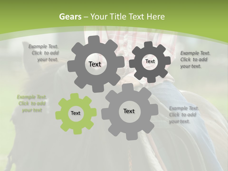 Sport Fun Farm PowerPoint Template