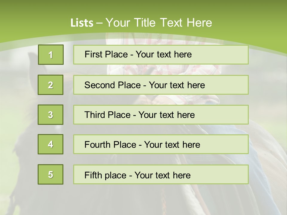 Sport Fun Farm PowerPoint Template