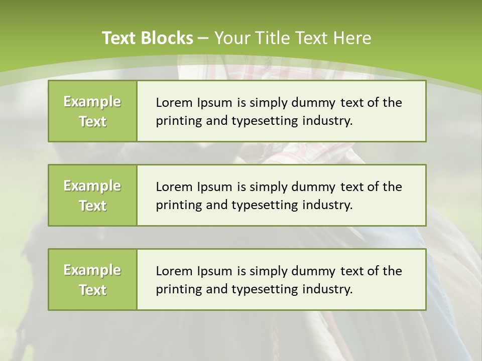 Sport Fun Farm PowerPoint Template