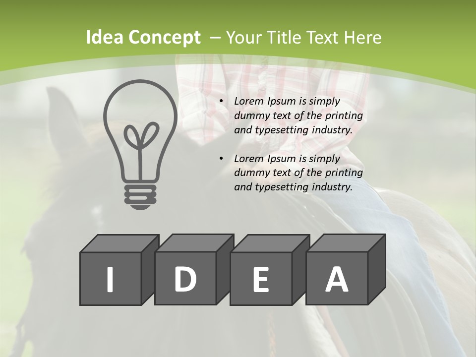 Sport Fun Farm PowerPoint Template