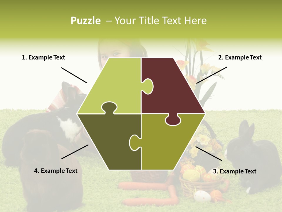 Age Smiling Portrait PowerPoint Template