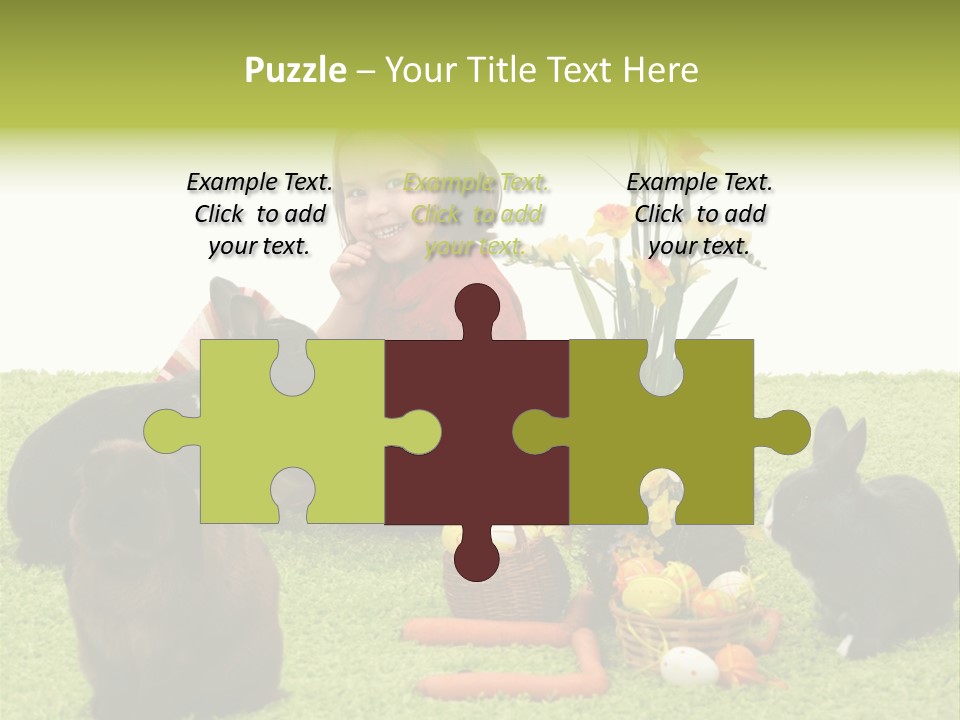 Age Smiling Portrait PowerPoint Template