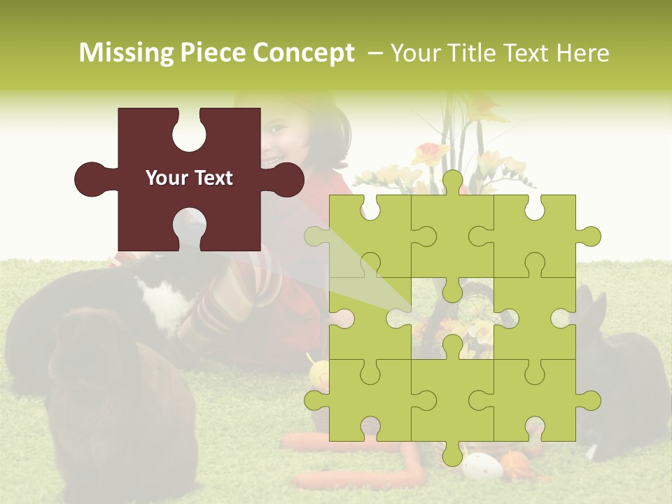 Age Smiling Portrait PowerPoint Template