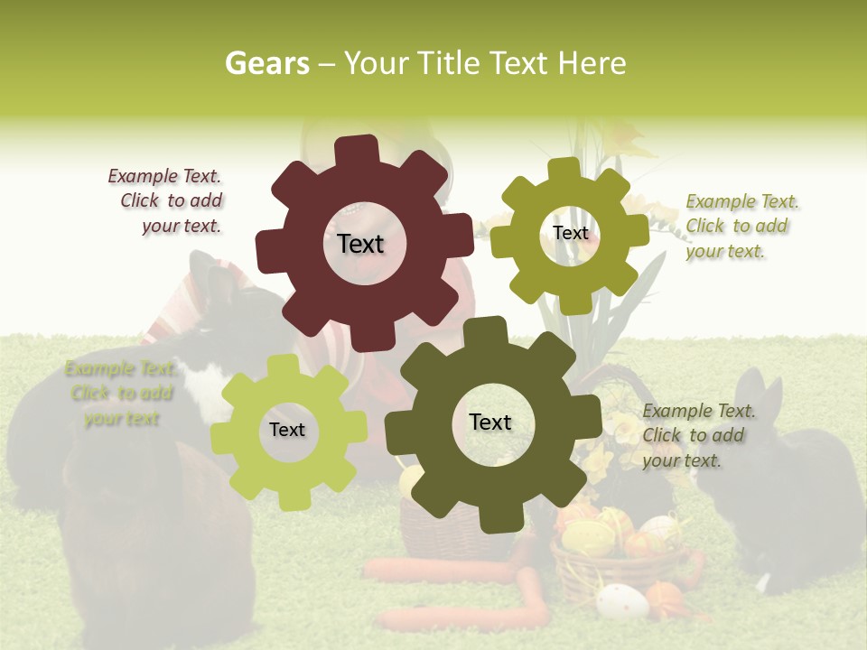 Age Smiling Portrait PowerPoint Template