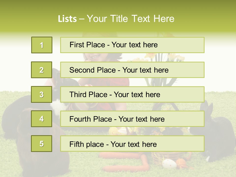 Age Smiling Portrait PowerPoint Template