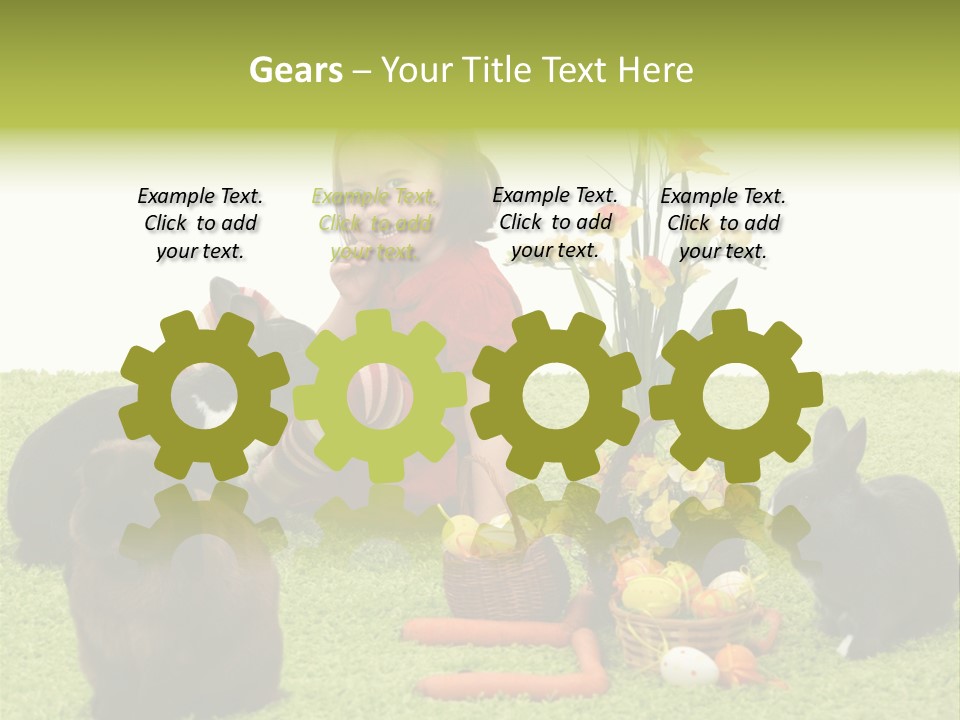 Age Smiling Portrait PowerPoint Template