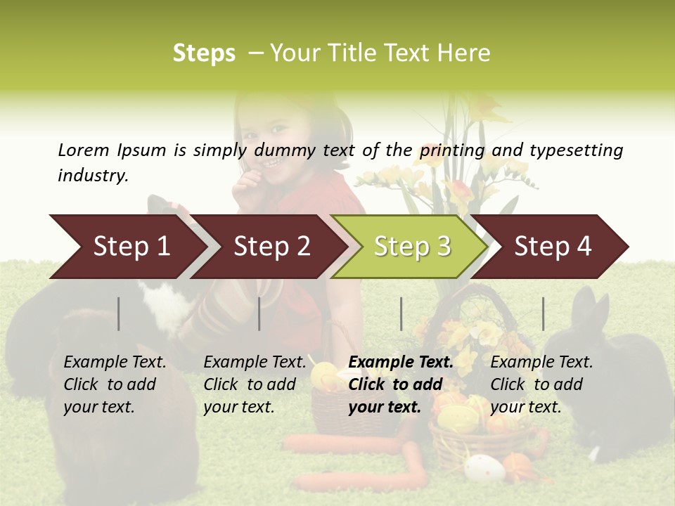 Age Smiling Portrait PowerPoint Template
