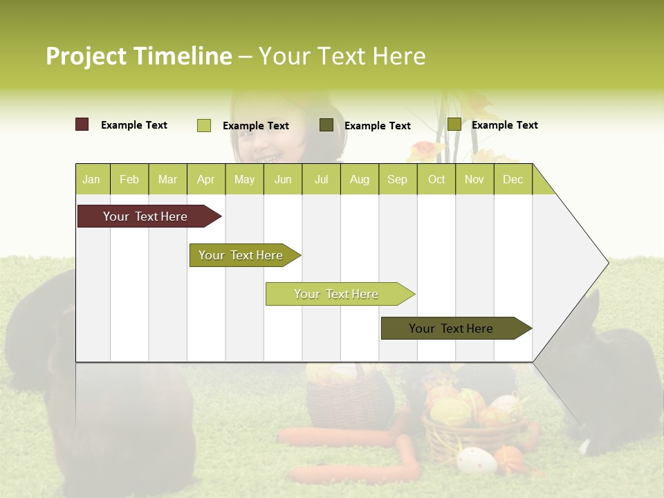 Age Smiling Portrait PowerPoint Template