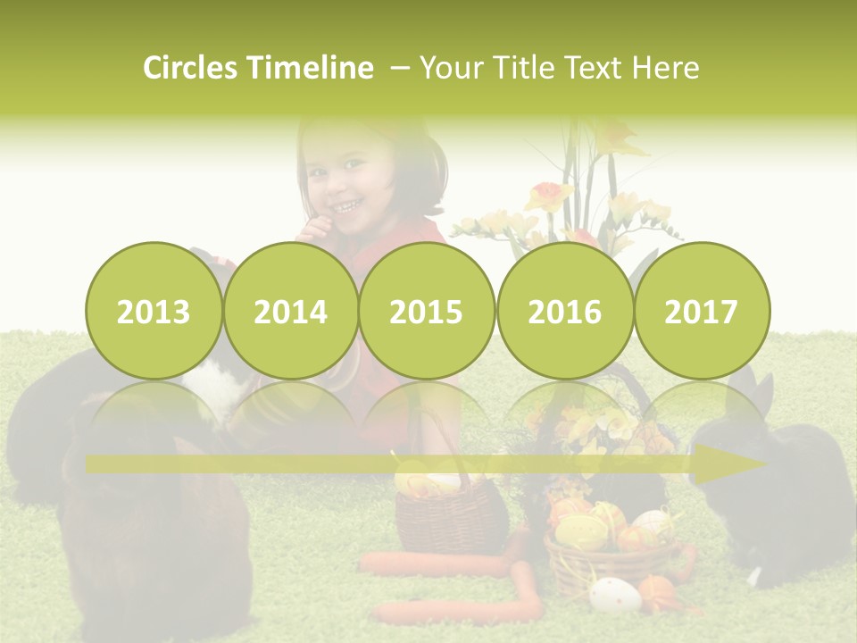 Age Smiling Portrait PowerPoint Template