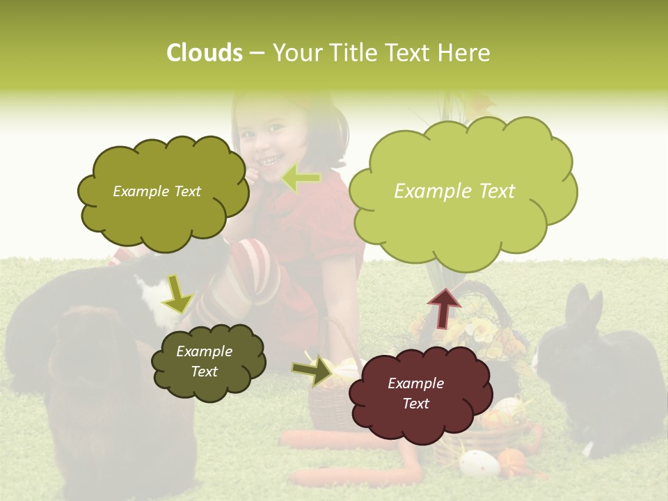 Age Smiling Portrait PowerPoint Template