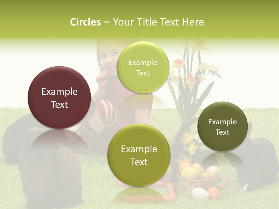 Age Smiling Portrait PowerPoint Template