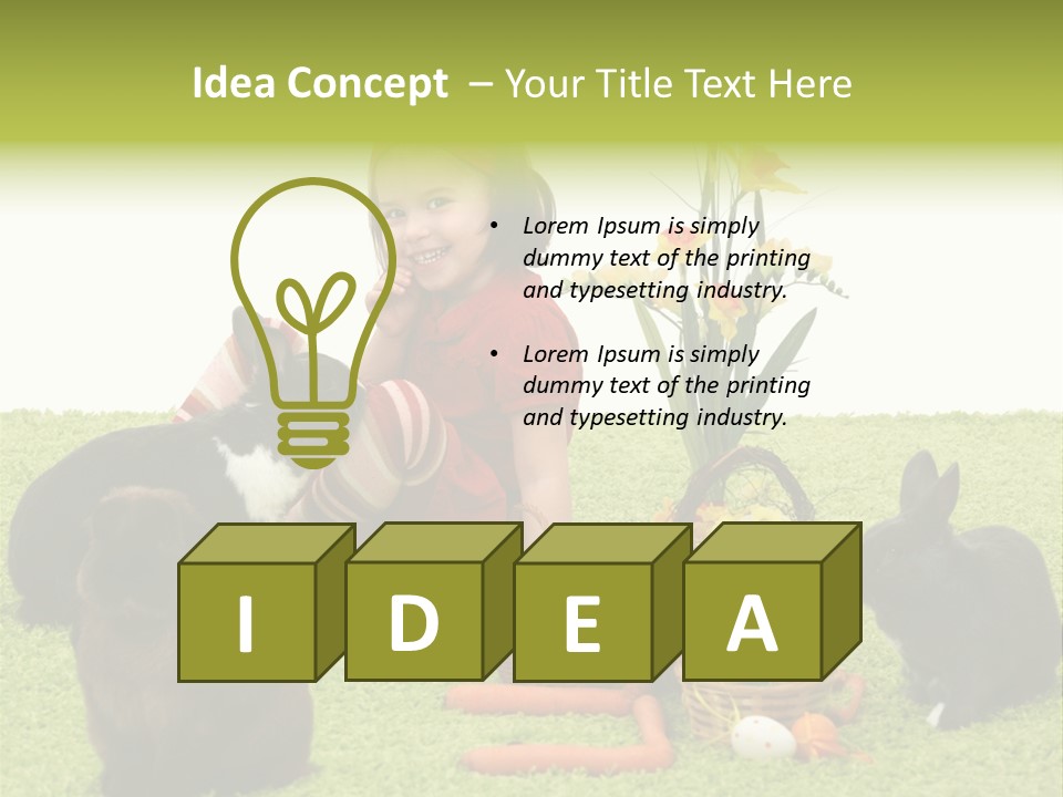 Age Smiling Portrait PowerPoint Template