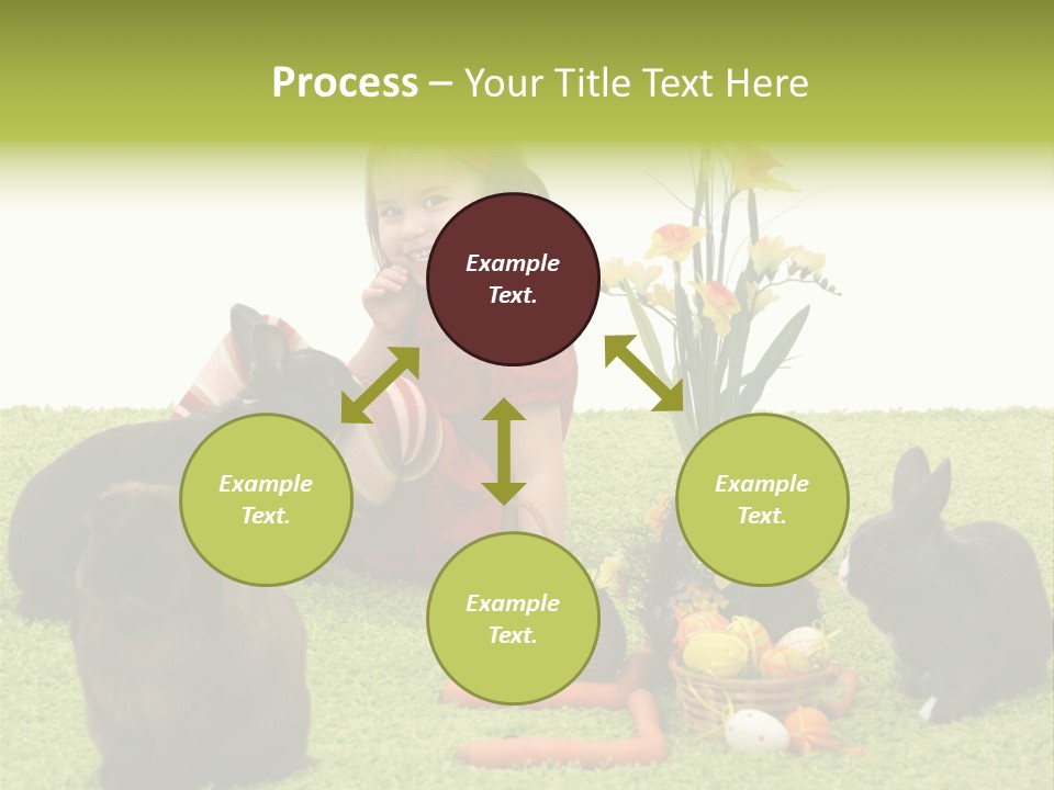 Age Smiling Portrait PowerPoint Template