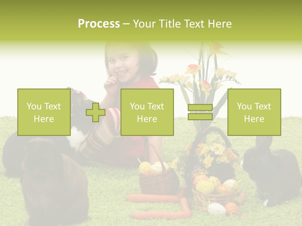 Age Smiling Portrait PowerPoint Template