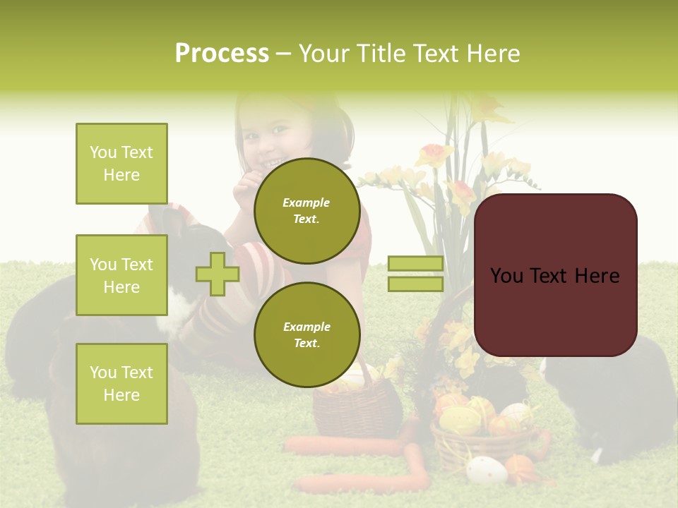 Age Smiling Portrait PowerPoint Template