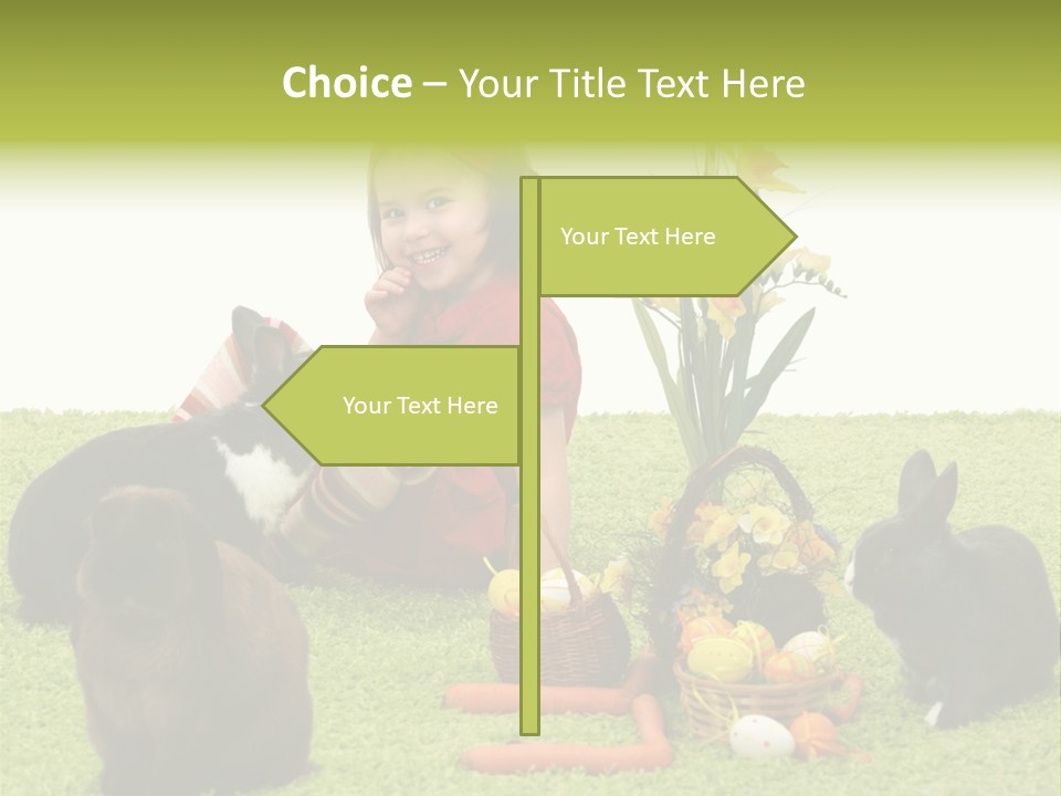 Age Smiling Portrait PowerPoint Template