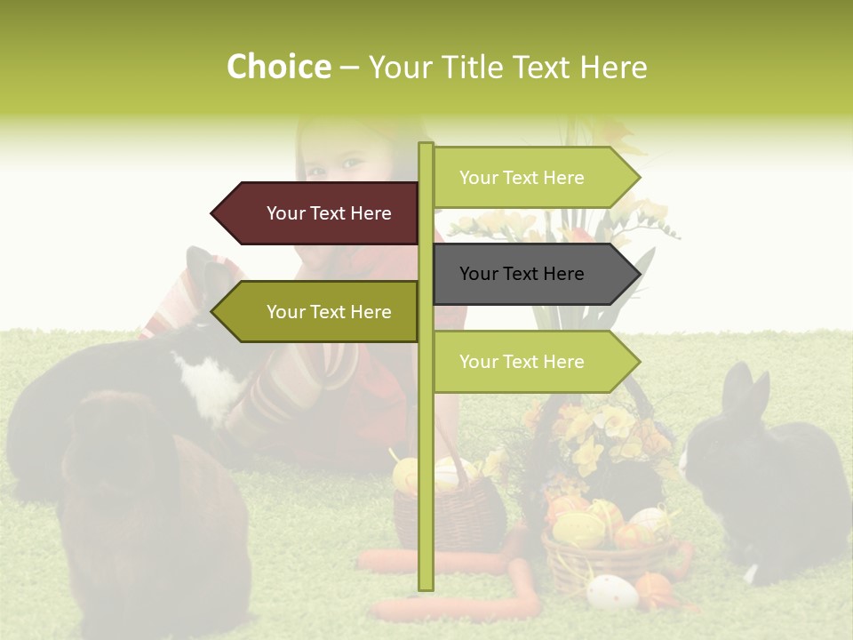Age Smiling Portrait PowerPoint Template
