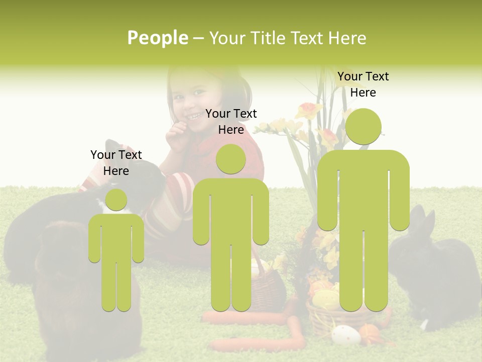 Age Smiling Portrait PowerPoint Template