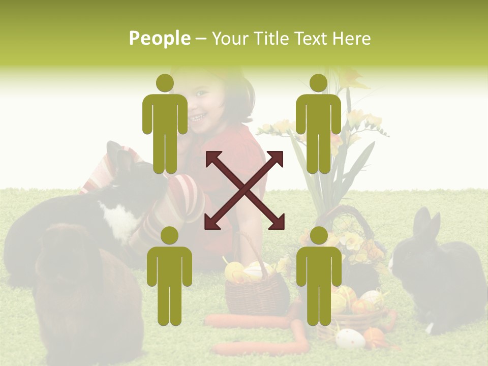 Age Smiling Portrait PowerPoint Template