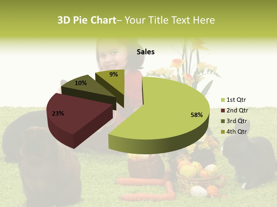 Age Smiling Portrait PowerPoint Template