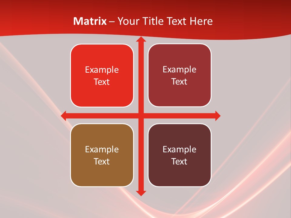 Curve Background Style PowerPoint Template