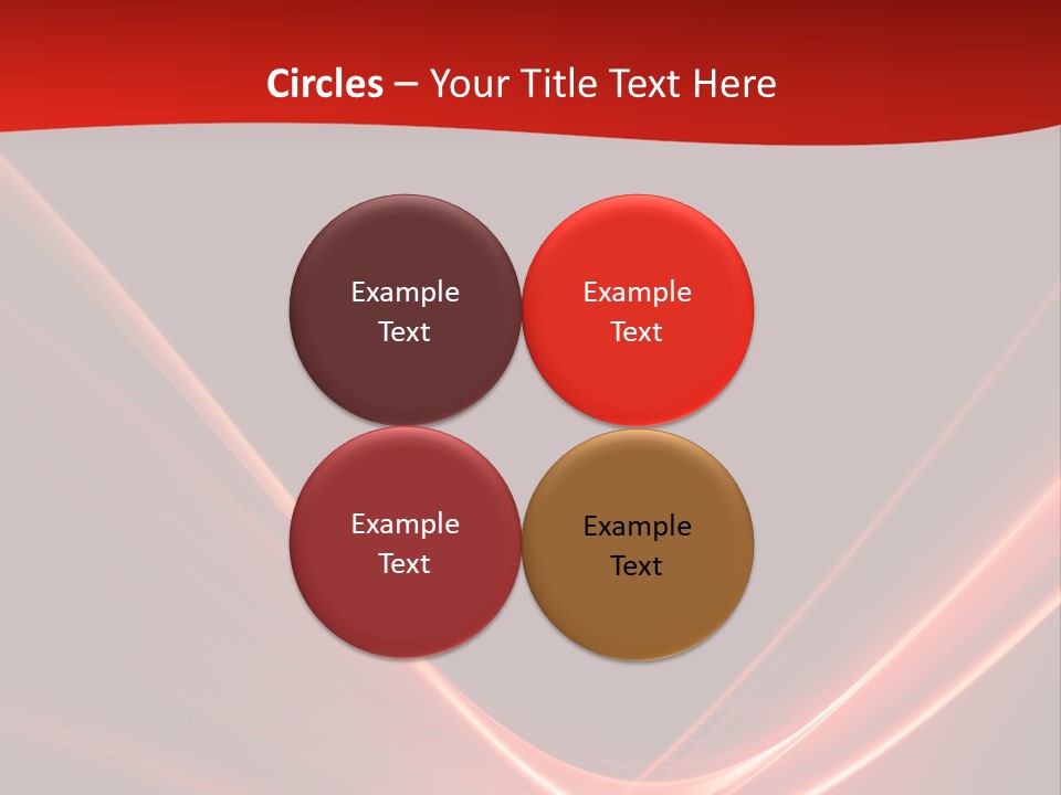 Curve Background Style PowerPoint Template