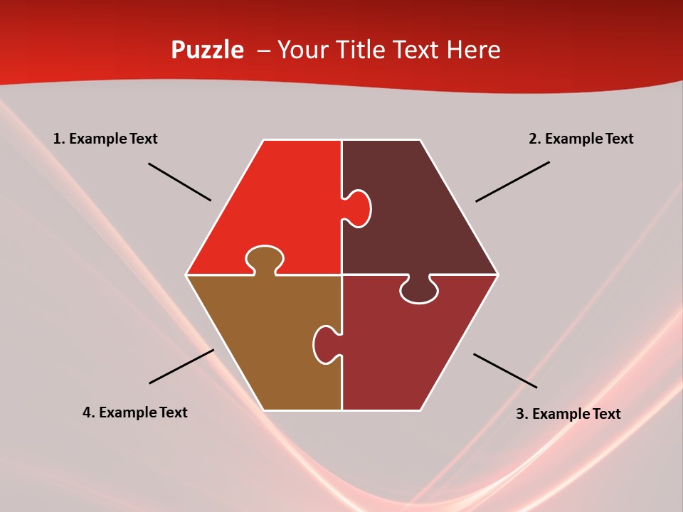 Curve Background Style PowerPoint Template