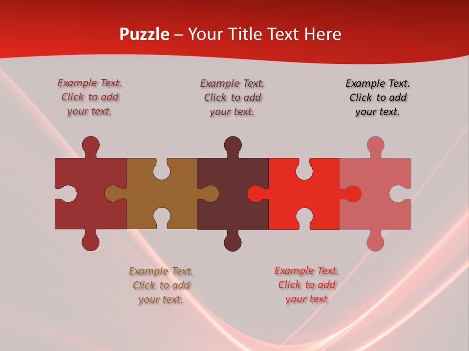 Curve Background Style PowerPoint Template