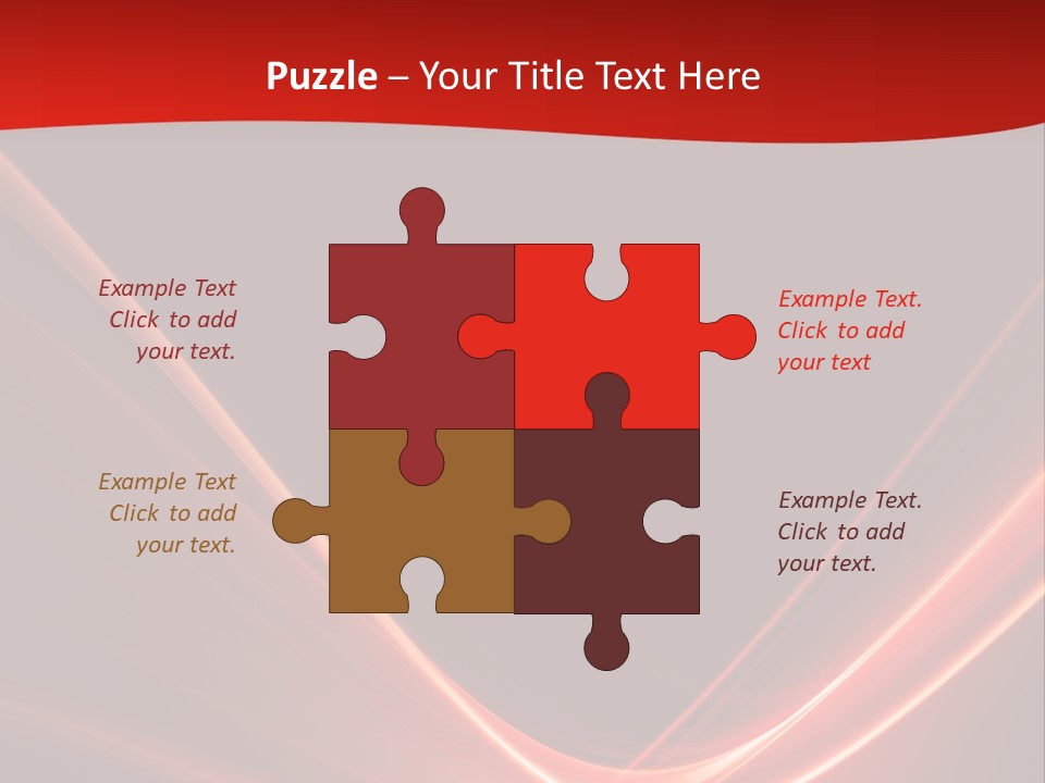 Curve Background Style PowerPoint Template