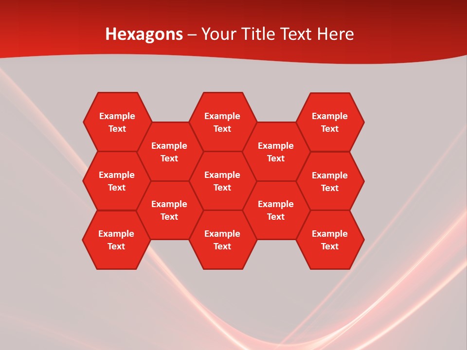 Curve Background Style PowerPoint Template