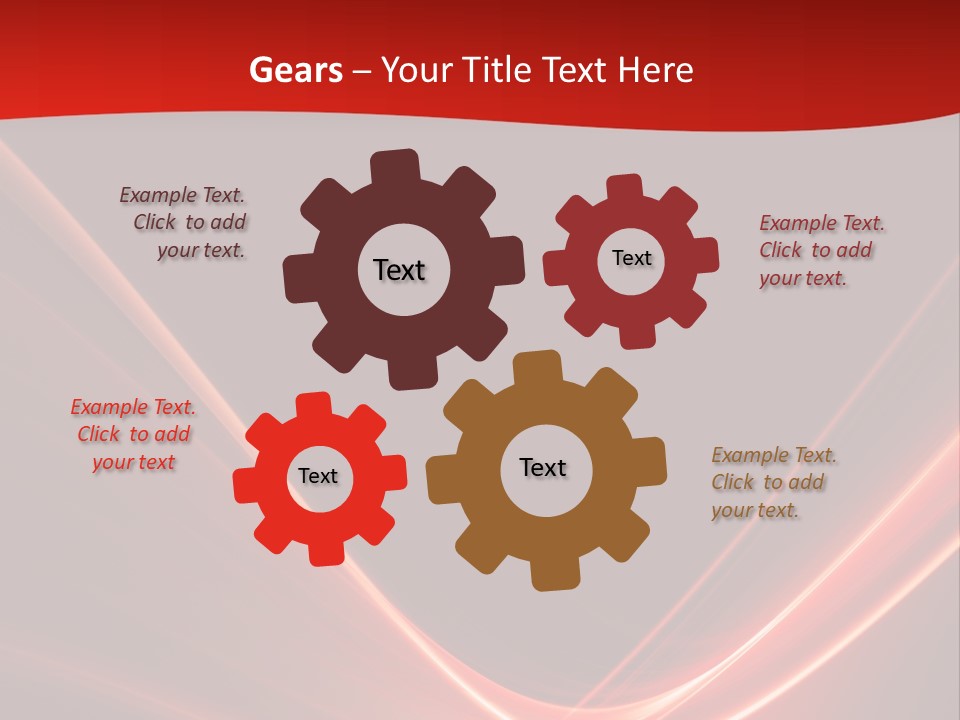 Curve Background Style PowerPoint Template