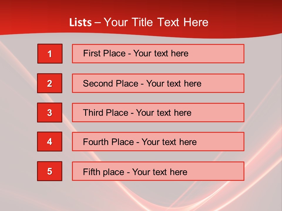 Curve Background Style PowerPoint Template