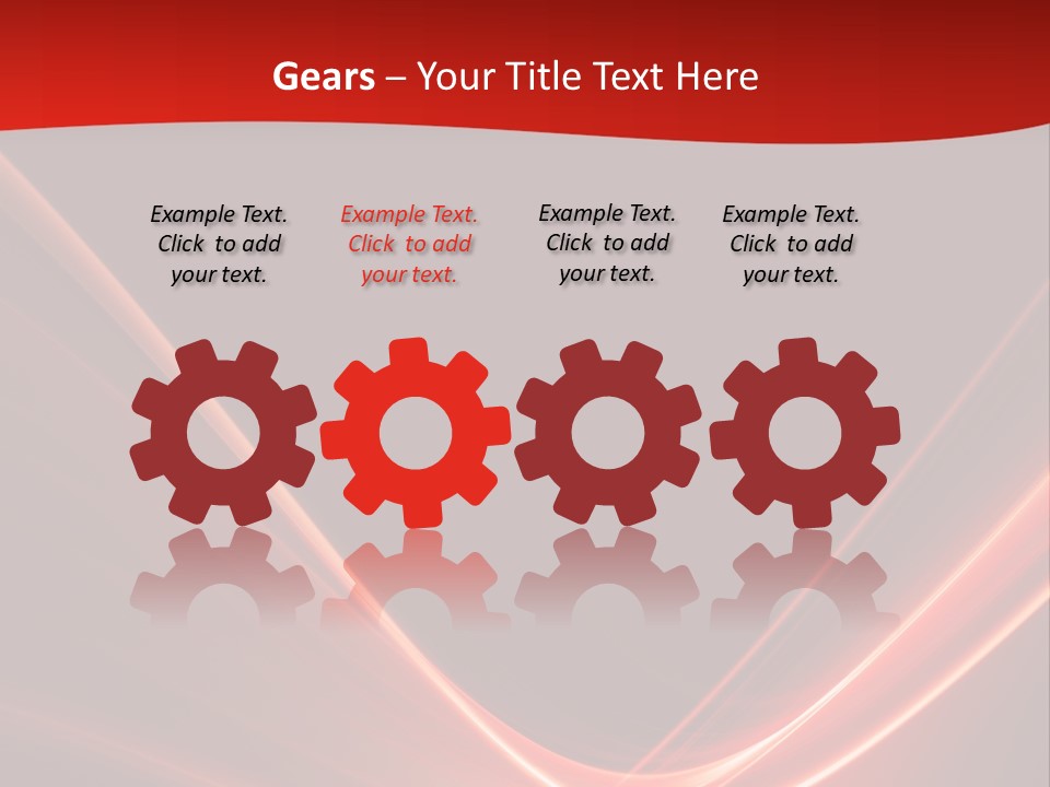 Curve Background Style PowerPoint Template