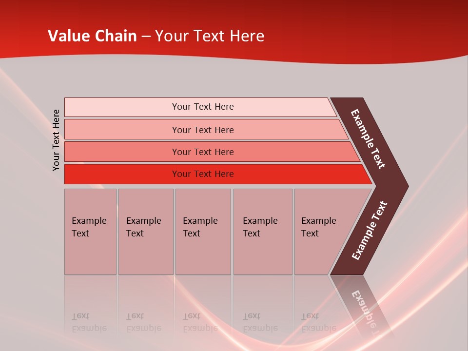 Curve Background Style PowerPoint Template