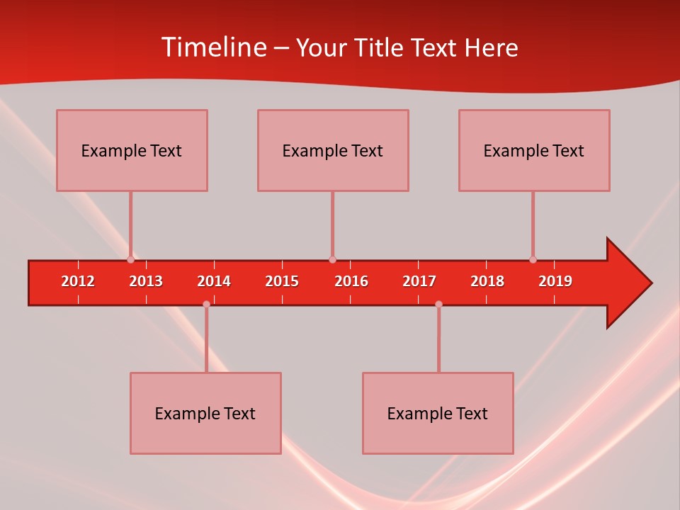Curve Background Style PowerPoint Template