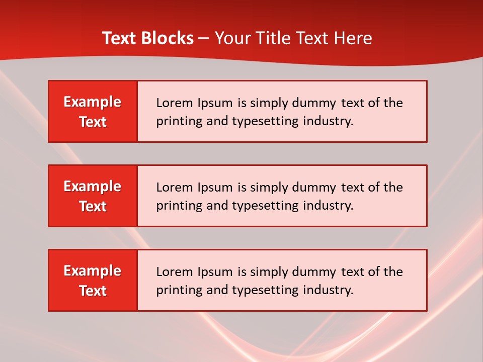 Curve Background Style PowerPoint Template