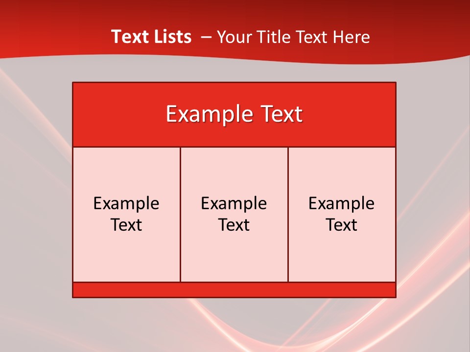 Curve Background Style PowerPoint Template