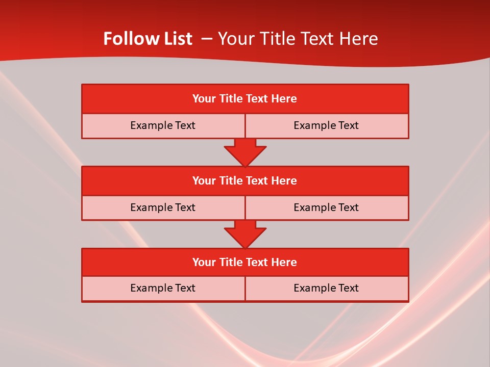 Curve Background Style PowerPoint Template