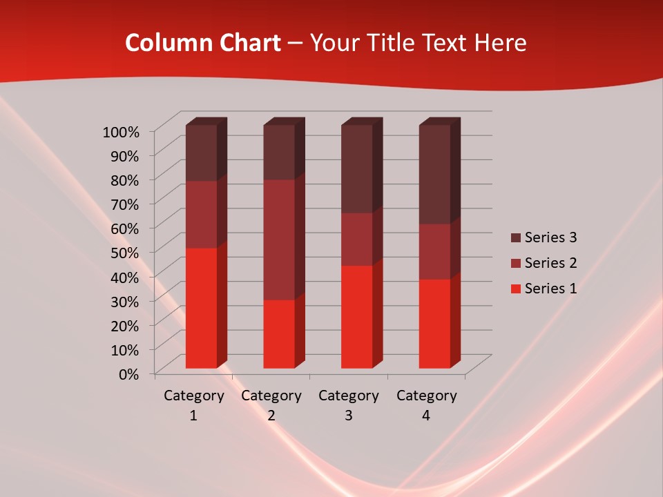 Curve Background Style PowerPoint Template