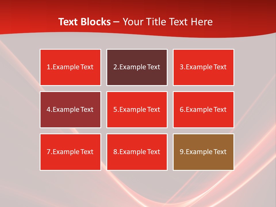 Curve Background Style PowerPoint Template