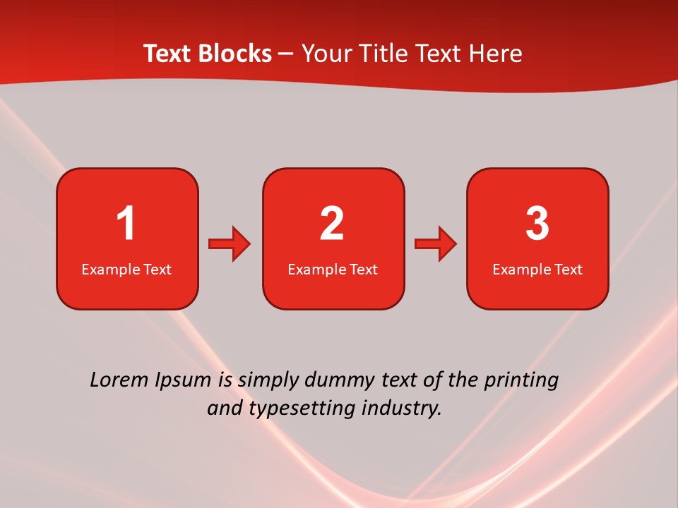 Curve Background Style PowerPoint Template