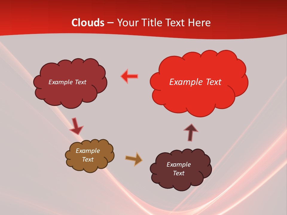 Curve Background Style PowerPoint Template