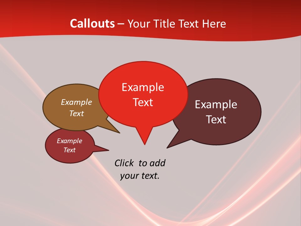 Curve Background Style PowerPoint Template