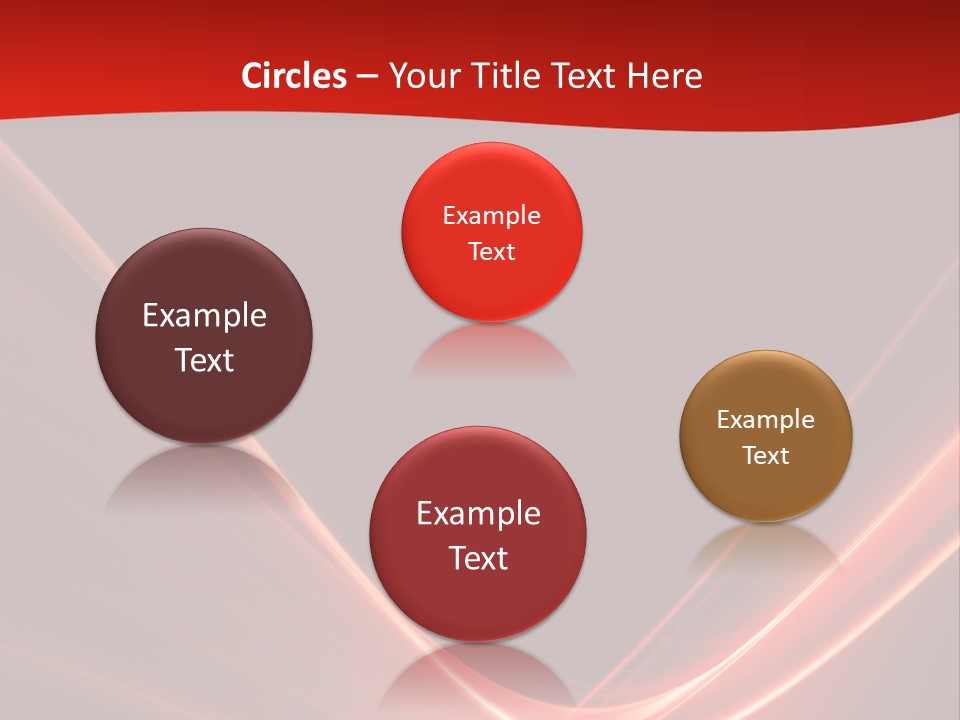 Curve Background Style PowerPoint Template