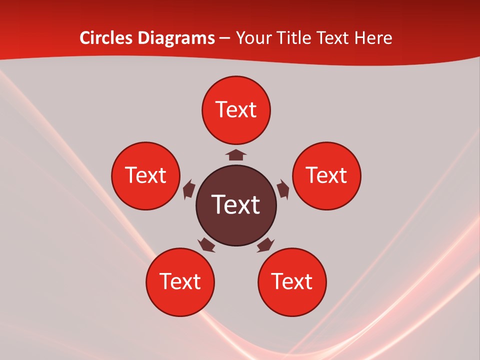 Curve Background Style PowerPoint Template