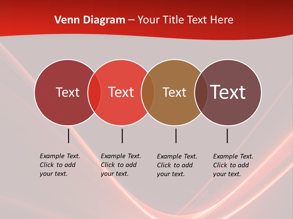 Curve Background Style PowerPoint Template